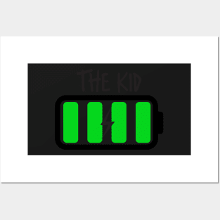 The Kid High Energy Funny Battery Posters and Art